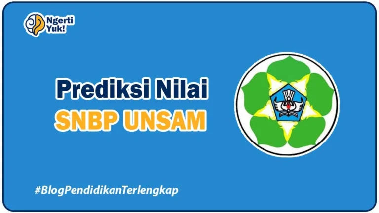 Prediksi Nilai SNBP UNSAM