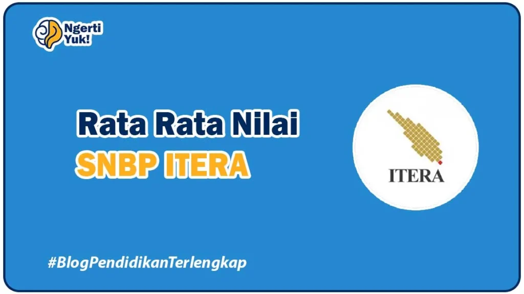 Rata Rata Nilai SNBP ITERA