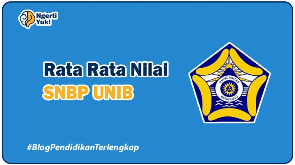 Rata Rata Nilai SNBP UNIB