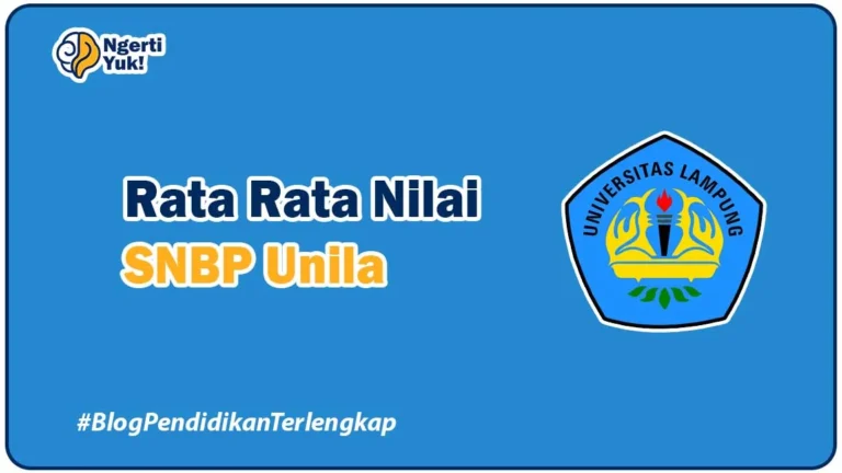 Rata Rata Nilai SNBP Unila