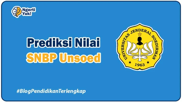 Prediksi Nilai SNBP Unsoed