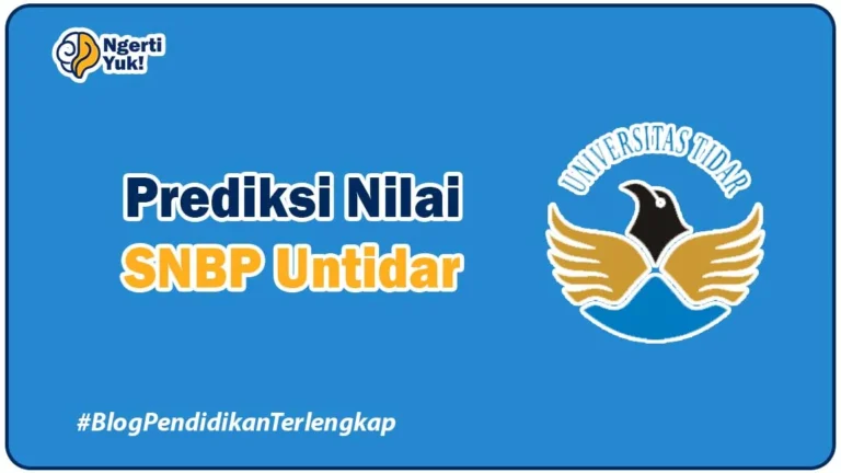 Prediksi Nilai SNBP Untidar