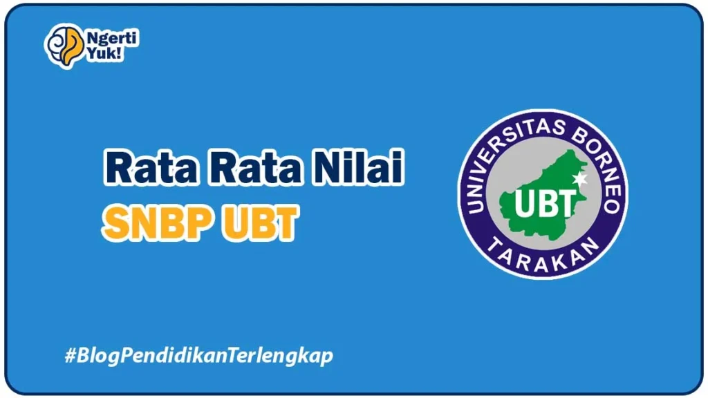 Rata Rata Nilai SNBP UBT