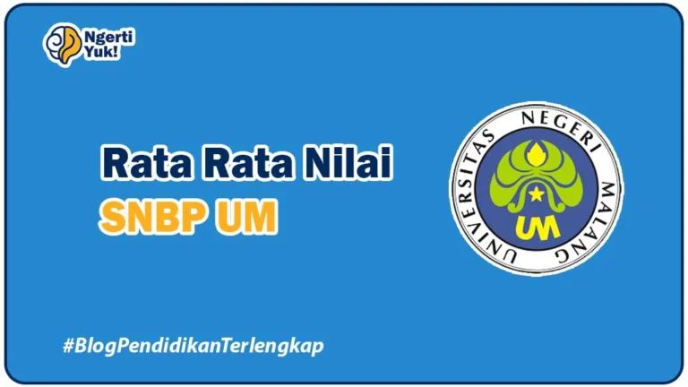 Rata Rata Nilai SNBP UM