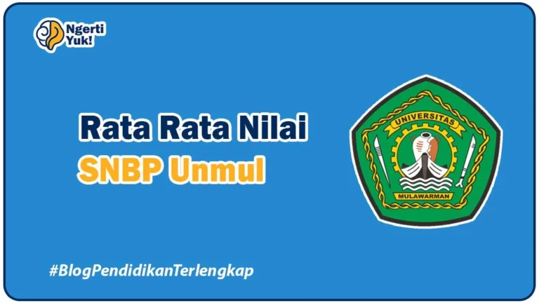Rata Rata Nilai SNBP Unmul